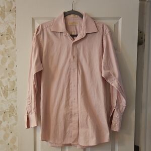 Michael Kors Light Pink Men's Dress Shirt